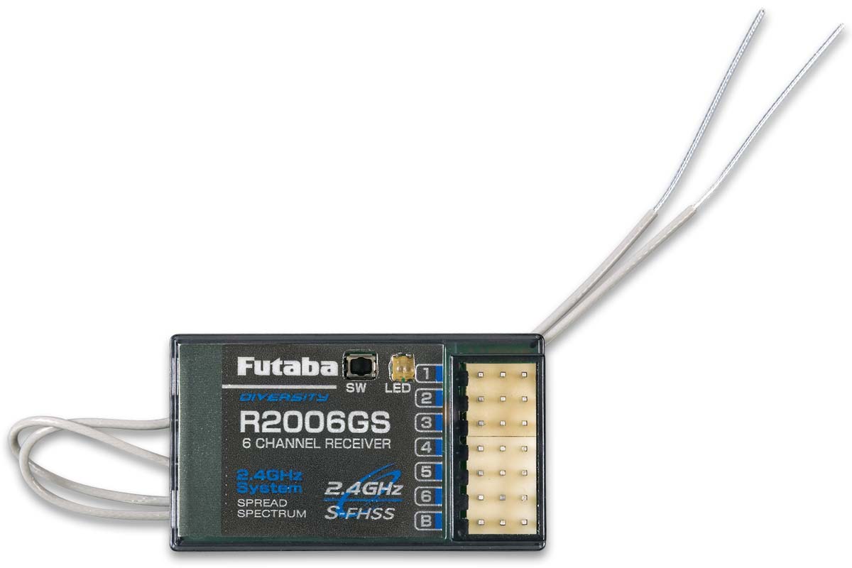 Futaba 6CH R2006GS 2.4G HV 6JG